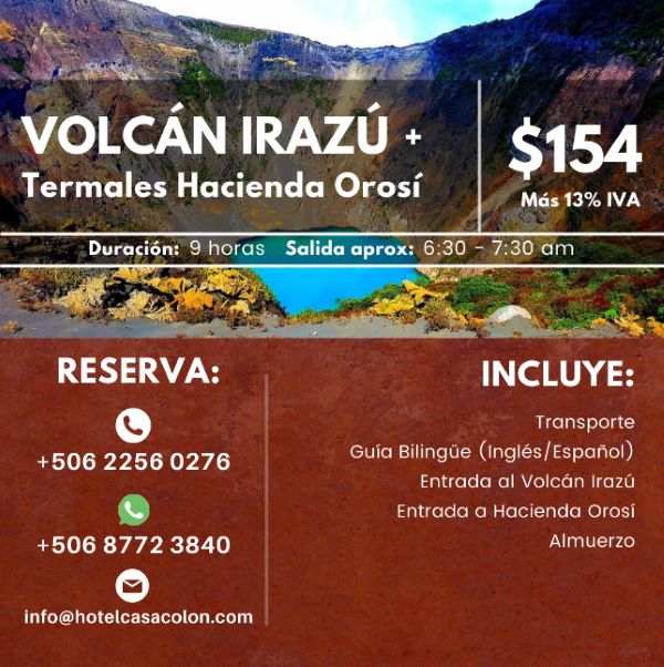 Volcan Irazu Tour